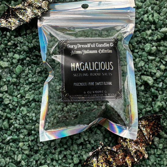 Hagalicious Sizzling Room Salt Potpourri: Patchouli Pine Sweet Florals Scent - Picture 5 of 10